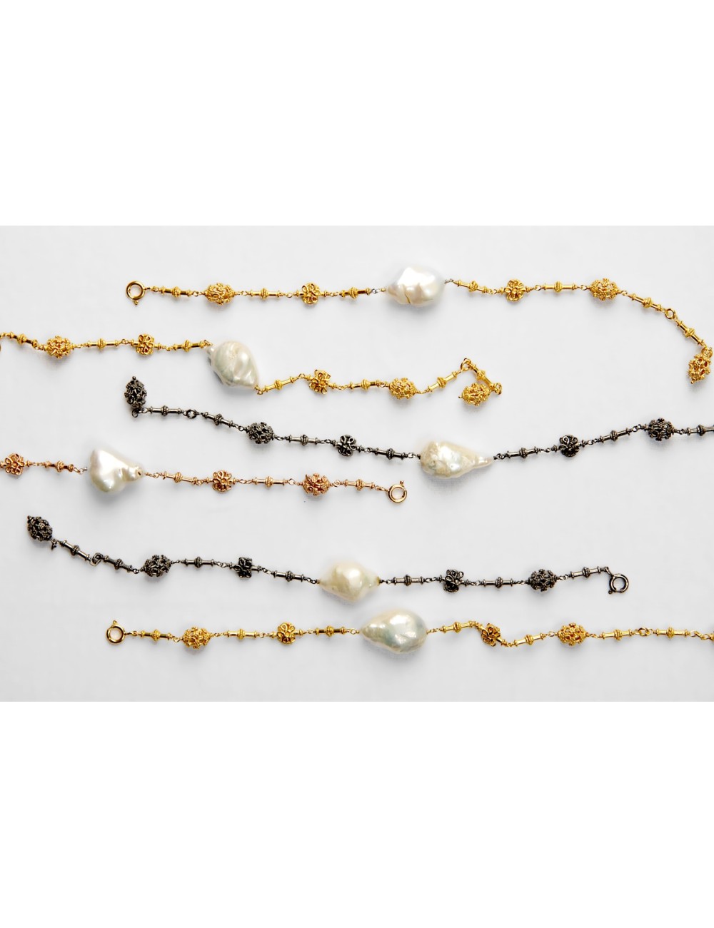 Bracelet Baroque - Du bouton au bijou