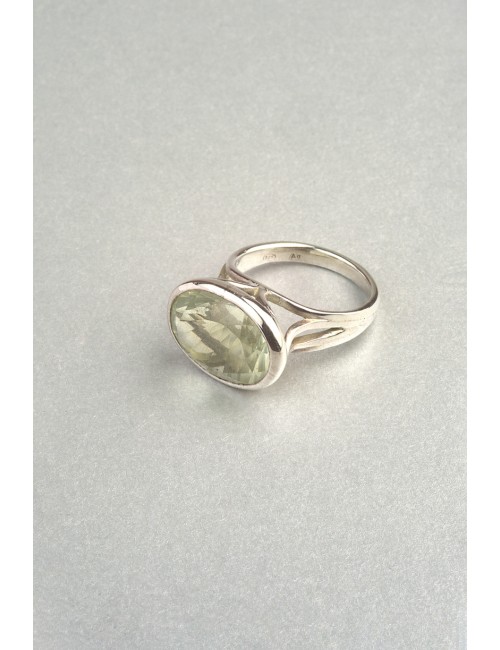 Green amethyst Ring